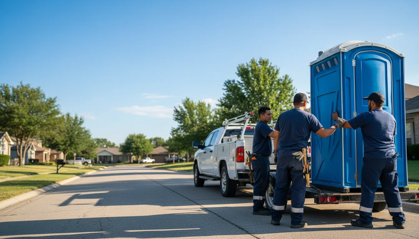 Portable Toilet Rental in Pineville, NC near me